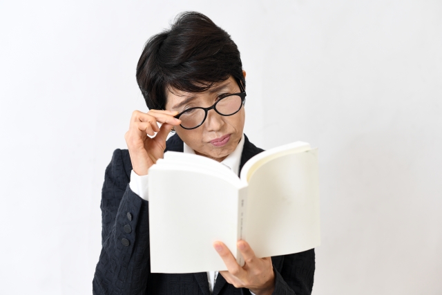 老眼の原因と症状