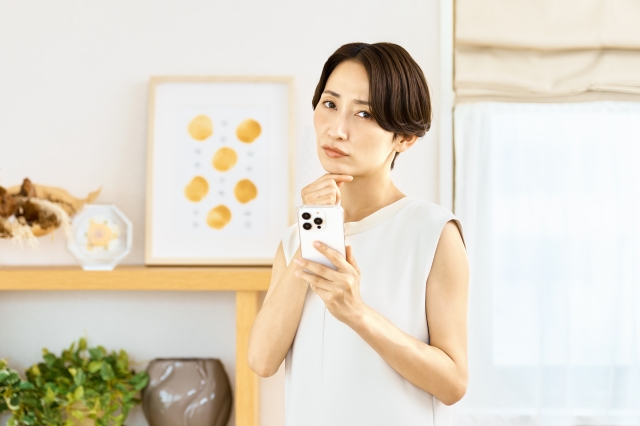 スマホ首の原因を知ろう